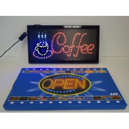 3 Wholesale Light Up SigN-Coffee