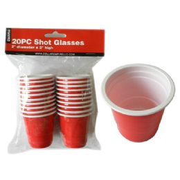 72 Pieces 20 Piece Shot Cups - Party Paper Goods