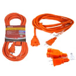 24 Pieces 15 Feet Outdoor Extension Cord - Chargers & Adapters