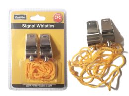 96 Units of 2 Pc Signal Whistles - Novelty Toys