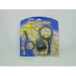 72 Units of Magnifying Glass 3 Pcs - Magnifying  Glasses