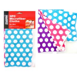 144 Wholesale 3 Piece Cleaning Cloth