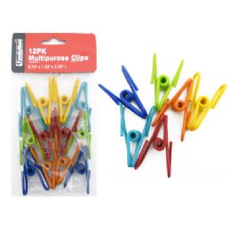96 of 12-Piece Multipurpose Utility Clips