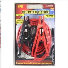 12 Pieces 400 Amp Booster Cable - Auto Maintenance