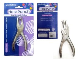 144 Pieces Hole Puncher, 1 Hole - Hole Punchers