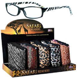 250 Wholesale Seevix Express Safari Reading Glasses Display