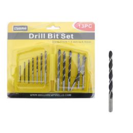 96 Pieces Drill 13pc/set Slide Card - Drills and Bits