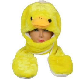 12 of Winter Animal Hat Yellow Duck