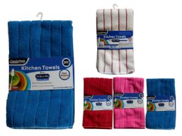 96 Pieces 2 Piece Washing Cloth - Kitchen Towels