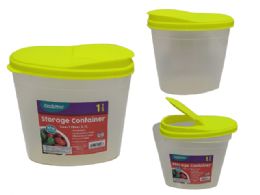 48 Wholesale Cereal Storage Container With Flip Top Lid
