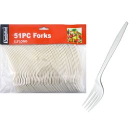144 Wholesale Forks 51pc