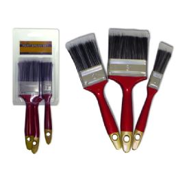 144 Wholesale Paint Brush 3pc