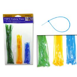 144 Wholesale Cable Ties 75/pcs