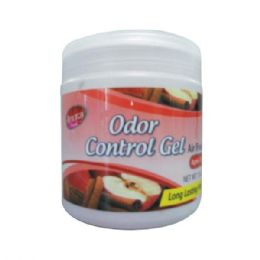 72 Pieces Amoray Odor Control Gel 13oz Apple Cinnamon - Air Fresheners