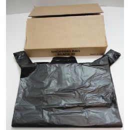 630 Wholesale 32" Black Plastic Bags