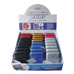 48 Pieces Wallet Aluminum Solid Display - Wallets & Handbags