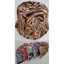 24 Wholesale Bucket Hat [tiger Print]