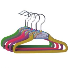 96 Pieces Hanger Velvet 2pk Kids - Hangers
