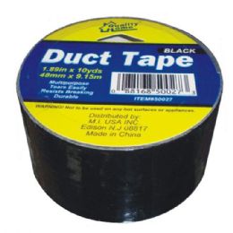 96 Wholesale Tape Duct 10yds Black