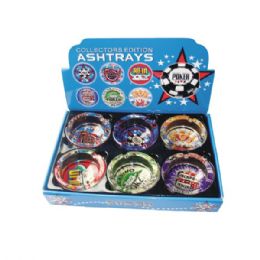 48 Pieces Ashtray Glass Poker - Ashtrays