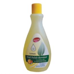 48 Wholesale Amoray Nail Polish Remover 8oz Lemon