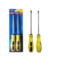 96 of Screwdriver 2pc 6" Yellow
