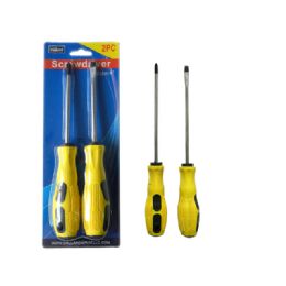 72 of Screwdriver 2pc 4" Yellow