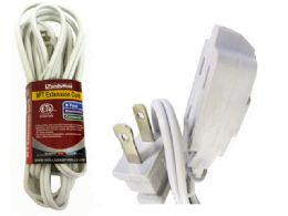 144 Wholesale Electrical 9 Foot Long Extension Cord