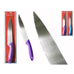 72 Wholesale 8" Chef Stainless Steel Knife