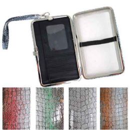 144 Wholesale Cell Phone Wallet/case In Assorted Prints/colors