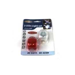 240 Wholesale Bike Light 2 Pack In A Retail Hanging Package