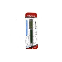 960 Pieces 2 In 1 Stylus In Assorted Solid Colors With Crystal Fill - Pens