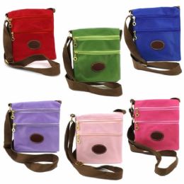 120 Wholesale Snap Together Saddle Bag With A Nice Brown Adustable Cross Body Strap
