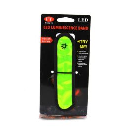 120 Wholesale Arm Band Night Reflector In Assorted Colors - Perfect For The Night Time Jog!