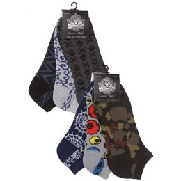 100 Bulk Men's Ankle Socks In Assorted Styles Size 10-13