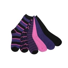 108 Wholesale Women's Size 9-11 Soft And Comfortable Crew Socks In Assorted Styles