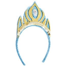 24 Wholesale Frozen Elsa Glitter Crown.