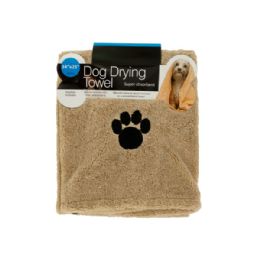 12 Units of Medium Super Absorbent Dog Drying Towel - Pet Grooming Supplies