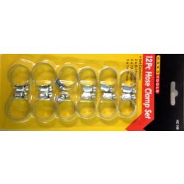 96 Wholesale 10 Pcs Small Hose Clamp Set 5 Differernt Size In A Set.