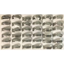 144 Wholesale Spinner Ring Assorted Size One Design