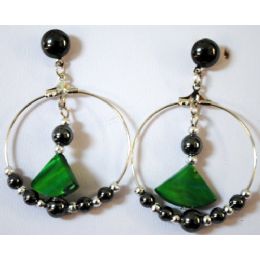 120 Wholesale Fashion Style Magnetic Hematite Earring One Color, One Style
