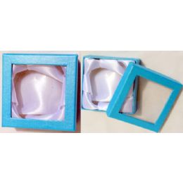 96 Wholesale Jewelry Display Gift Box Color Available At Blue, Pink, Purple.