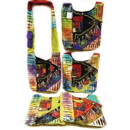 15 Wholesale Nepal Hobo Bags Three Flowers With Pocket