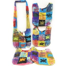 10 Wholesale Nepal Hobo Bags Dragonfly With Multiple Patches
