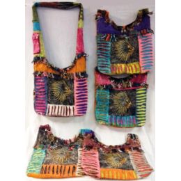 10 Wholesale Handmade Nepal Hobo Bags With Lion Design Assorted