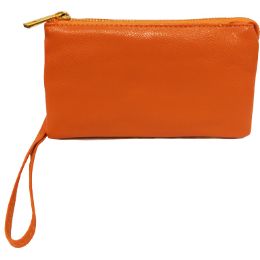 8 of Wallet Wristlet Two Slit Pocket And Dividing Zip Pocket