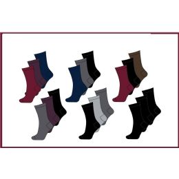 60 Wholesale Ladies 3 Pair Pack Solid Dark Crew Socks Sizes 9-11