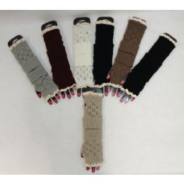 48 Bulk Knitted Hand Warmers [loose Knit]
