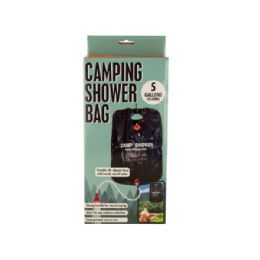 6 Pieces Camping Shower Bag With Flexible Hose - Personal Care Items