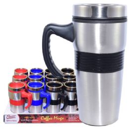 24 Pieces Coffee Mug Insulated With Handle & Grip - Coffee Mugs